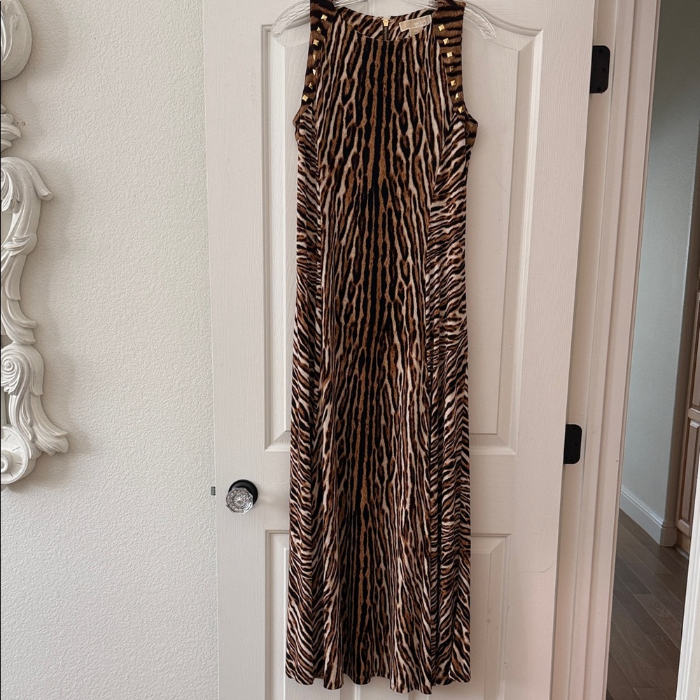 Michael Kors Brown leopard animal print